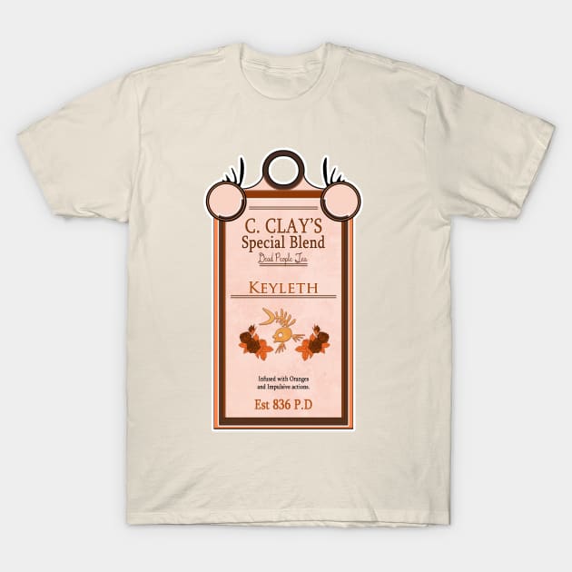 Dead People Tea - Keyleth T-Shirt by kovah